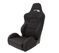 AUTO-STYLE Sportsitze 'Eco' - Schwarz - Rechtsseitig Verstellbare Rückenlehne - inkl. Laufschienen