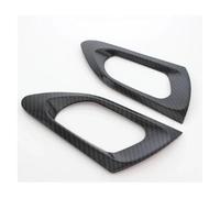 Auto Styling Zierleisten Auto Chrom Innen Türgriff Trim Abdeckung Styling Für Peugeot 2008 2014-2019(Back door carbon)