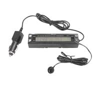 Auto Temperatur Spannung Uhr Thermometer Monitor Digitale LCD-Anzeige