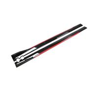 Auto Trittbretter Seitenschweller 2M Auto Seitenschweller Verlängerungsplatte Lippentrenner Stoßstange 2,18 M Universal Racing Seitenspoiler Für Toyota(2m-B)