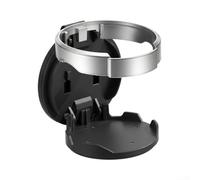 Auto-Tür Getränkehalter Klappbar ABS Kunststoff Schwarz(Black) | Platzsparendes Design, zusammenklappbar, extra Stauraum, clutter-free Interior, für ideal für Pendler