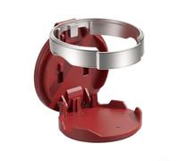 Auto-Tür Getränkehalter Klappbar ABS Kunststoff Schwarz(Red) | Platzsparendes Design, zusammenklappbar, extra Stauraum, clutter-free Interior, für ideal für Pendler