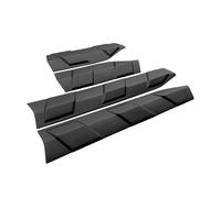 Auto Tür Panel Dekorative Platten Schutz Modifikation Kit Seite Rock Zubehör Aussehen Für Toyota Für RAV4 2019 2020 2021 2022 2023 Auto-Seitenschweller(Matt Black)