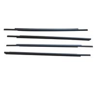 Auto Türdichtung 4 Stück Autofenster-Dichtungsstreifen Seitenfenster-Wetterschutzstreifen Für Mitsubishi Für Outlander 2007-2012/2013-2018 Kantenschutz Autotür(2013-2018)