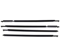 Auto Türdichtung 4 Stück Autofensterdichtung Schwarz 75720-0R020 75710-0R020 75740-0R020 75730-0R020 Für Toyota Für RAV4 2009-2012 Kantenschutz Autotür