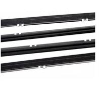 Auto Türdichtung 4 Stück Schwarze Fenstergummis Außen Für Nissan Für Qashqai Für Glas J10 2008-2015 80821-JE20A Schutz-Dichtungsstreifen-Dichtung Gummidichtung Autotür
