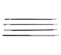 Auto Türdichtung 4 Stück Verchromte Außenfensterdichtungen Für Toyota Für Venza 2009 2010 2011 2012 2013 2014 2015 2016 Kantenschutz Autotür