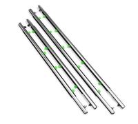 Auto Türdichtung 4-teiliges Set Autofenster-Dichtungsleisten Außenleisten Für CRV Für CR-V 2007-2011 2012-2015 Chromsilber Kantenschutz Autotür(2017-2021)