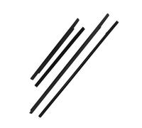 Auto Türdichtung 4-teiliges Set Dichtungsleisten Für Seitenscheiben Von Autos Wasserdichte Druckdichtungsleisten Aus Gummi Für Nissan D22 Kantenschutz Autotür