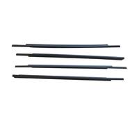 Auto Türdichtung Für Mitsubishi Für Outlander 2013-2018 Fenster Äußere Weathers Seite Tür Moulding Dichtung Gürtel 5727A293 5727A294 5757A293 5757A294 Gummidichtung Autotür(Black)