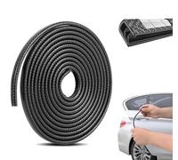 Auto Türdichtung für Tesla Model 3/Model Y/Model S/Model X, Autotür Kantenschutzstreifen, U-Form Kantenschutzprofil Türschutz, Türschutz Auslaufschutz,A/Black