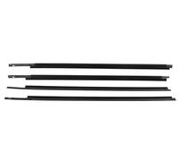 Auto Türdichtung Für Toyota Für Sequoia 2008-2020 4-teiliges Set Gummidichtungen Für Die Äußeren Autofenster Wasserdicht Druckfest Dichtungsband Kantenschutz Autotür