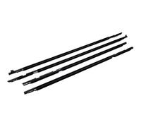 Auto-Türkantenschutz Passend für Toyota Land Cruiser LC80 FZJ80 1990-1998. für Lexus LX450 Dichtungsstreifen für Fensterleisten Autokantenschutzleiste(Black)