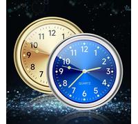 Auto Uhr Für Armaturenbrett 40 Mm Leuchtend Mit Clip Für Luftauslass Aufkleber