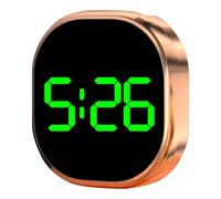 Auto-Uhr - Kleine Digitalanzeige, klare LCD-Armaturenbrett-Uhr | Kompakte LED-Zeitanzeige für Wohnmobil, Anhänger, LKW, Lüfter, Reisefahrzeug, Int