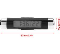 Auto-uhr mit Thermometer & Hintergrundbeleuchtung