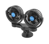 Auto-Ventilator mit Saugnapf 7W/12V, schwarz