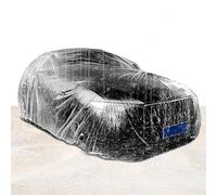 Auto-Vollgarage - wasserdichte Transparente Autoabdeckung Für Alle Wetterbedingungen | Durchsichtige Fahrzeughülle | Schutzplane Gegen Regen, Staub Und UV-Strahlen Für Limousinen Und SUVs