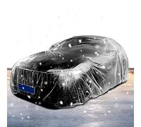 Auto-Vollgarage - wasserdichte Transparente Autoabdeckung Für Alle Wetterbedingungen | Durchsichtige Fahrzeughülle | Schutzplane Gegen Regen, Staub Und UV-Strahlen Für Limousinen Und SUVs