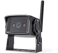 AUTO-VOX 150° Weitwinkel Rückfahrkamera Kabellos mit Klarer Nachtsicht, Wasserdicht IP69K, Einfache Installation für LKW, Van, Wohnmobile, Anhänger(W10 CAM)