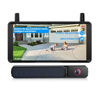 AUTO-VOX 6" Solar Rückfahrkamera Kabellose 2 Mins Schnell Install
