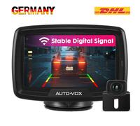 AUTO-VOX Digital Kabellos Rückfahrkamera CS2 mit 4.3" Monitor Funk Einparkhilfe