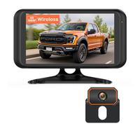 AUTO-VOX Digital Kabellos Rückfahrkamera Einparkhilfe Funk 4.5" 1080P Monitor DE