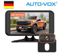 AUTO-VOX Digital Kabellos Rückfahrkamera Funk 4.5" 1080P Monitor Einparkhilfe