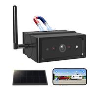 AUTO-VOX Magnetische Solar Rückfahrkamera Kabellos mit WiFi Verbindung