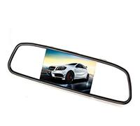 Auto Wayfeng WF® 5 Zoll LCD 16: 9 TFT Bildschirm Auto Fahrzeug Rückspiegel Monitor für DVD/VCR/Auto Rückfahrkamera (DC 12 V/PAL/NTSC / 2 Wege Video-Eingänge)