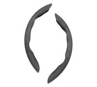 Auto Wildleder Lenkradhüllen, für Hyundai i10 i20 i30 i40 ix20 ix25 ix35 ix55 G80 HB20 Getz Reina rutschfest Segmentierter Lenkradschutz Verschleißfeste Atmungsaktive,B Grey