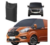 Auto Windschutzscheiben Abdeckung für Ford Transit Custom 2012-2024, 600D Frontscheibe Abdeckung Frontscheibe Wrap Cover Wasserdicht Wetterfest Anti Frost Frontscheibenabdeckung,Scheibenabdeckung