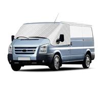 Auto Windschutzscheiben Abdeckung für Ford Transit MK7 2000-2014, Faltbare Externe Thermo Scheibenabdeckung Windschutzscheibenabdeckung Frontscheibenabdeckung