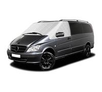 Auto Windschutzscheiben Abdeckung Kompatibel mit Mercedes-Benz Vito W639 2003-2014, Sonnenschutz Frontscheibe Thermomatten, Externe Thermo Scheibenabdeckung Windschutzscheibenabdeckung