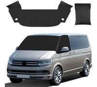 Auto Windschutzscheiben-Abdeckung VW T6, wetterfeste 600D Oxford Frontscheiben-Sonnenschutzfolie, UV-beständig, kälte- & hitzeschü