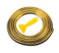 Auto Zierleisten Innen für Skoda Elroq 2024 2025, Auto Deko Innen Gap Fillers Moulding Line, DIY Innenleiste, Deko Zubehör mit Installation Tool,Gold-5m