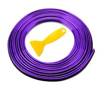 Auto Zierleisten Innen für Skoda Elroq 2024 2025, Auto Deko Innen Gap Fillers Moulding Line, DIY Innenleiste, Deko Zubehör mit Installation Tool,Purple-10m