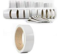 Auto Zierstreifen Hellgrau Glänzend KFZ Folienstreifen Autodekor Folie Seitenschweller Dachreling Schürze Frontlippe Kiemen Spiegel Fensterleisten (30 mm)