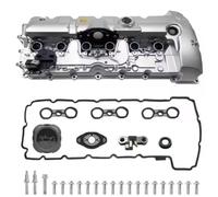 Auto-Zylinderköpfe 11127552281 Volle Aluminium Motor Ventil Abdeckung Für N52 E70 E82 E90 E91 128i Für Z4 X3 X5 Zylinder Kopf Dichtungssatz Zylinderkopf