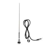 Autoantenne, 18,5 Zoll Universal Autodach Kotflügel Radio AM FM Antenne 180° schwenkbar für Fahrzeug LKW SUV