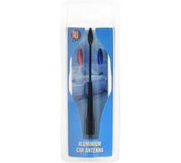 Autoantenne schwarz 3in1 Dachantenne Antenne Tuning Rot Blau Stabantenne M5 M6