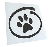 Autoaufkleber - Hund/Katze inside - Heckscheibe Auto Aufkleber wetterfest für Kfz LKW Mofa Truck - Sticker außen selbstklebend Tuning Zubehör für Fenster Fahrzeug Scheibe