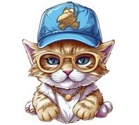 Autoaufkleber Sticker Baby Katzen Aufkleber