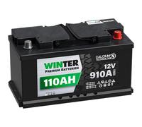 Autobatterie 110Ah 12V 910A/EN WINTER Starterbatterie ersetzt 90Ah 95Ah 100Ah