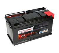 Autobatterie 12V 100Ah 850A/EN DIVINE F1 SMF Batterie ersetzt 88 90 92 95 Ah