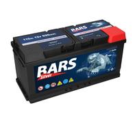 Bars Silver Autobatterie 12V 110Ah 920A Starterbatterie Wartungsfrei