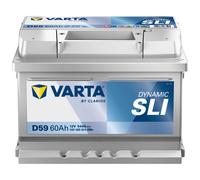 Autobatterie 12V 60Ah 540A/EN Varta D59 Dynamic SLI Starterbatterie 560409054