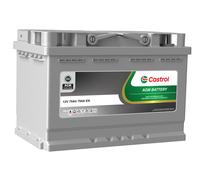 Autobatterie 12V 70Ah 760 A/EN AGM Start-Stop CASTROL Batterie 278x175x190