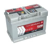 Autobatterie 12V 74Ah 680A EN +Pol LINKS FIAMM PRO Batterie ersetzt 70 75 77 Ah