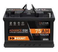 Autobatterie 12V 75Ah 720A/EN ersetzt 70AH 71AH 72AH 74AH 77AH 80AH Batterie